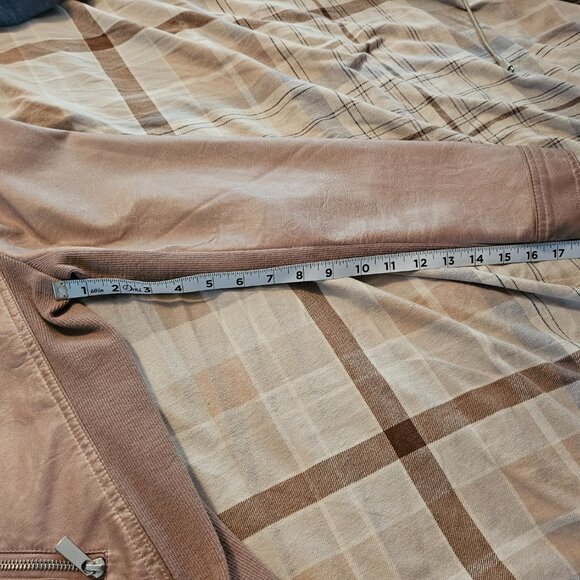 Maurices Faux Leather Jacket sz L - Picture 7 of 12